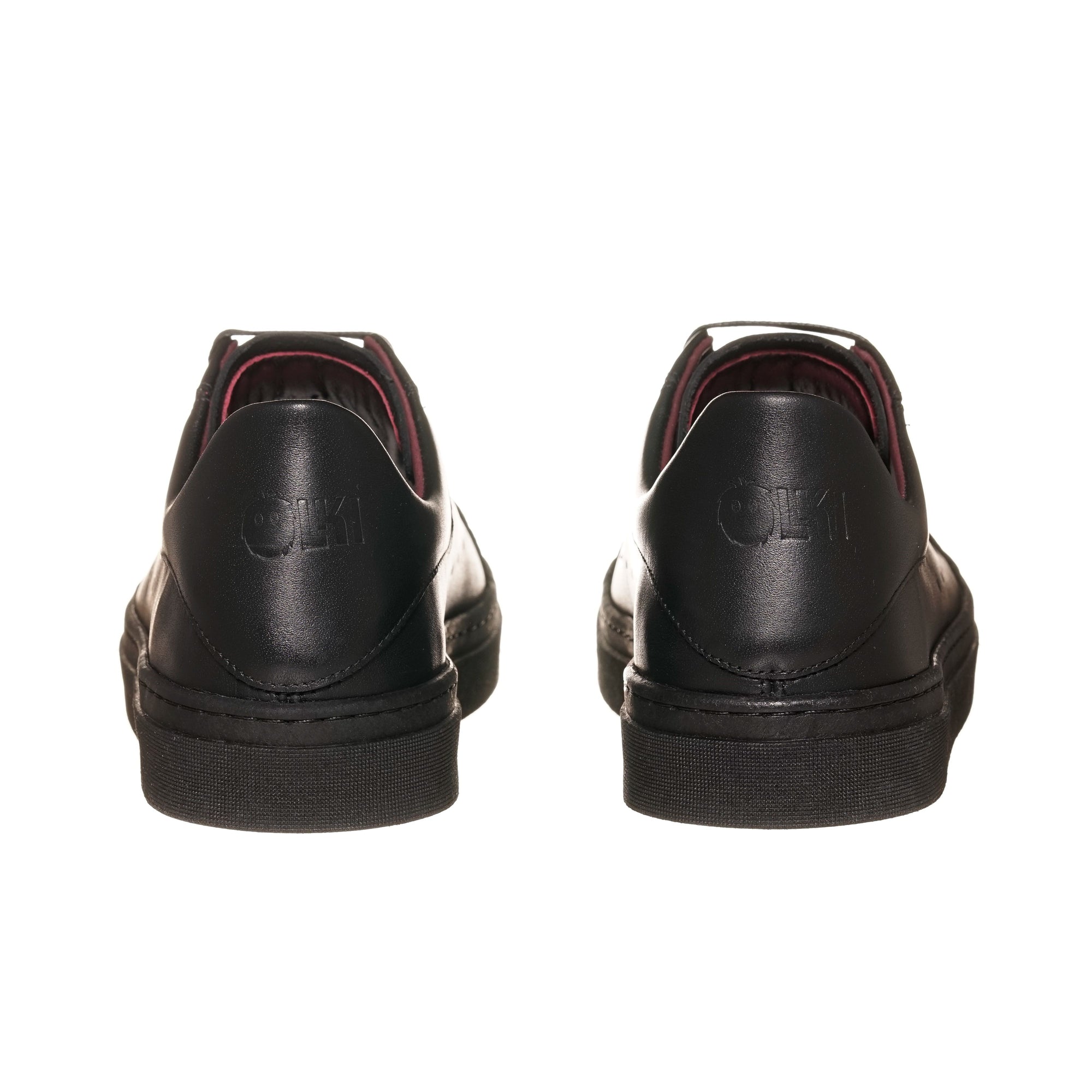 Zapatilla Nevado Negra Talonera Negra