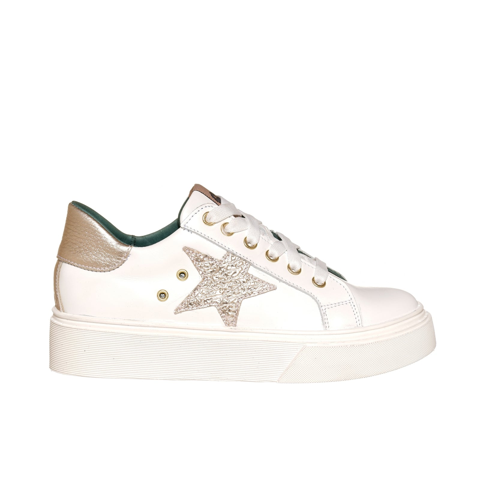 Zapatilla Tricahue Blanca Planta Blanca
