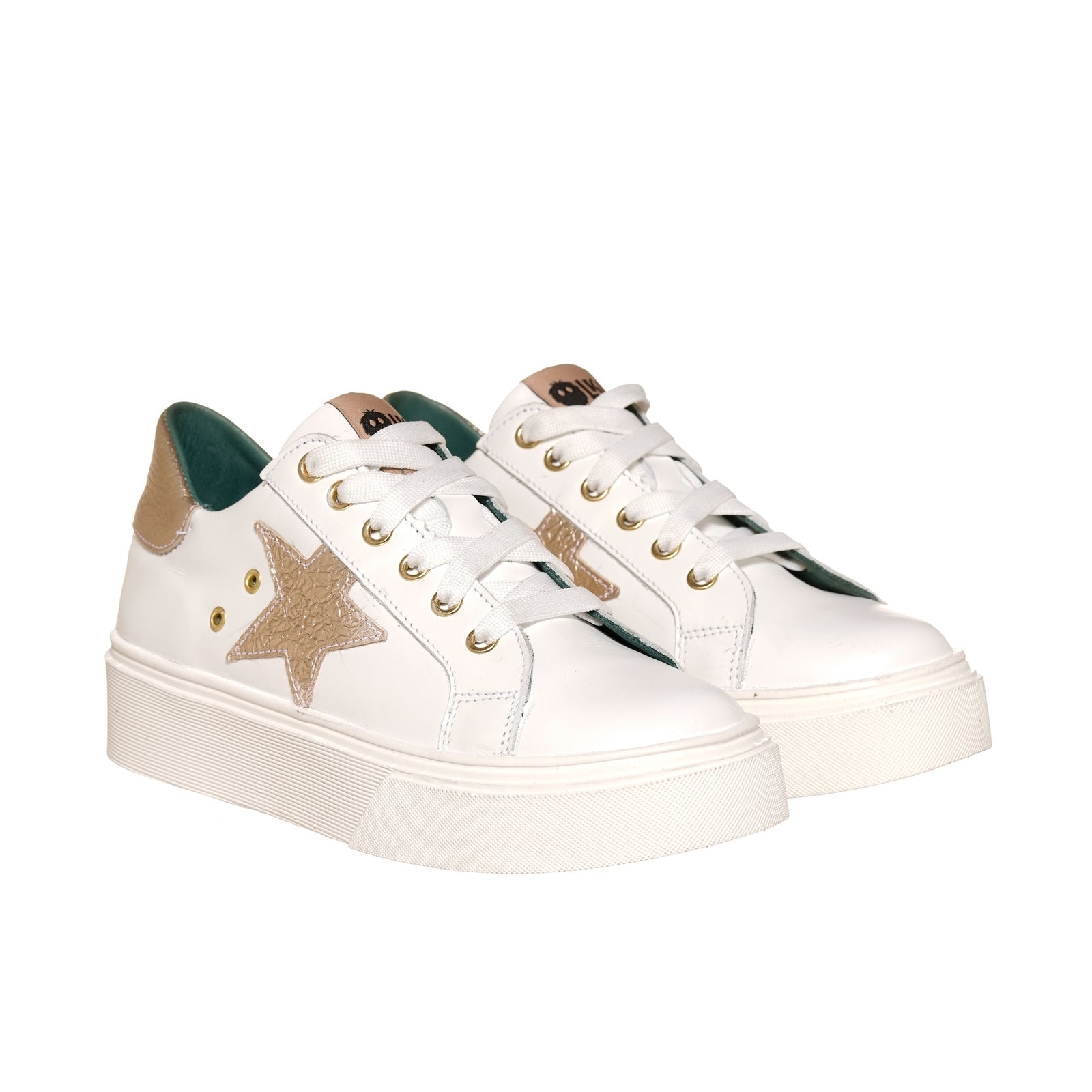Zapatilla Tricahue Blanca Planta Blanca
