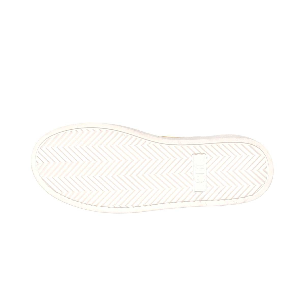 Zapatilla Nevado Amarillo Talonera Blanca