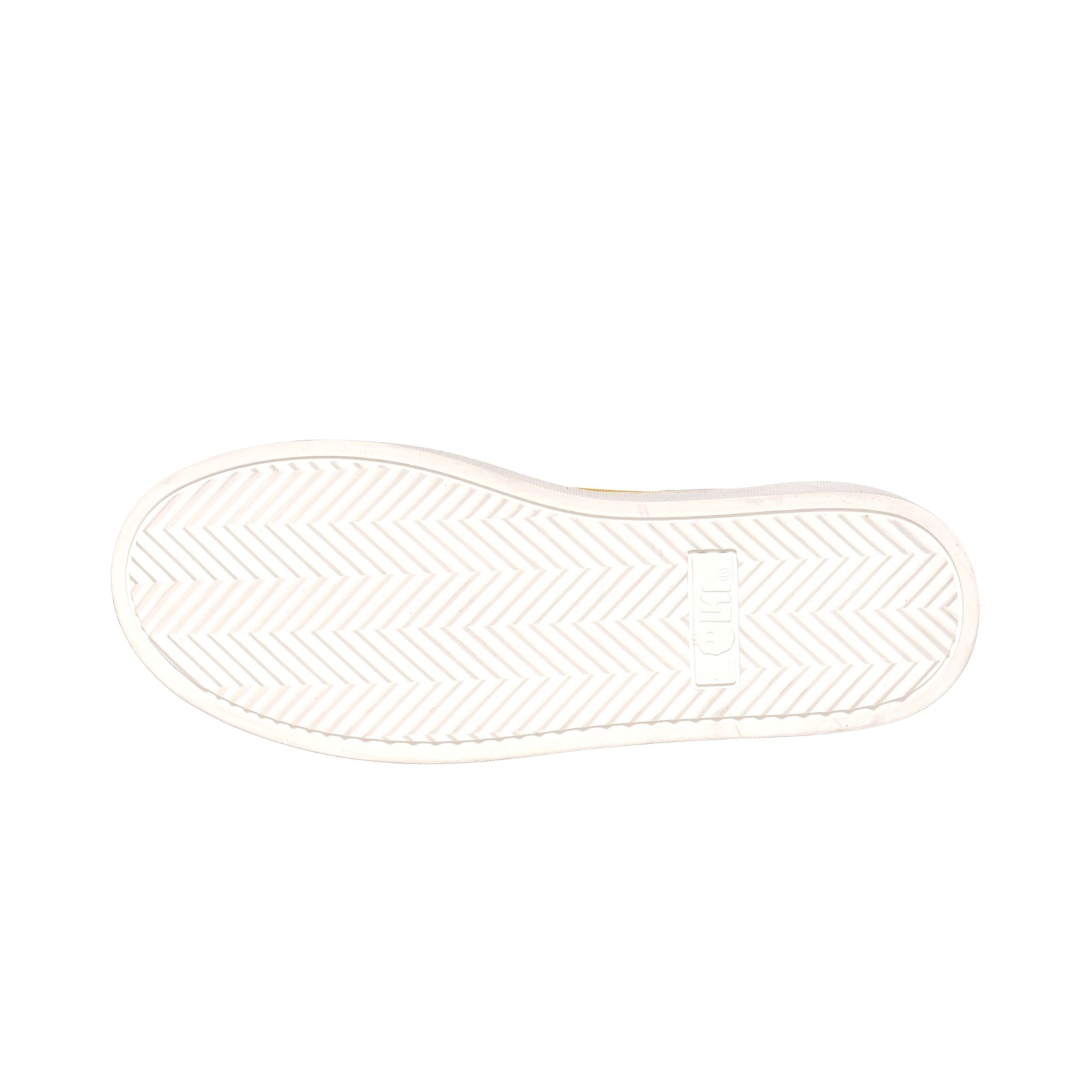 Zapatilla Nevado Amarillo Talonera Blanca