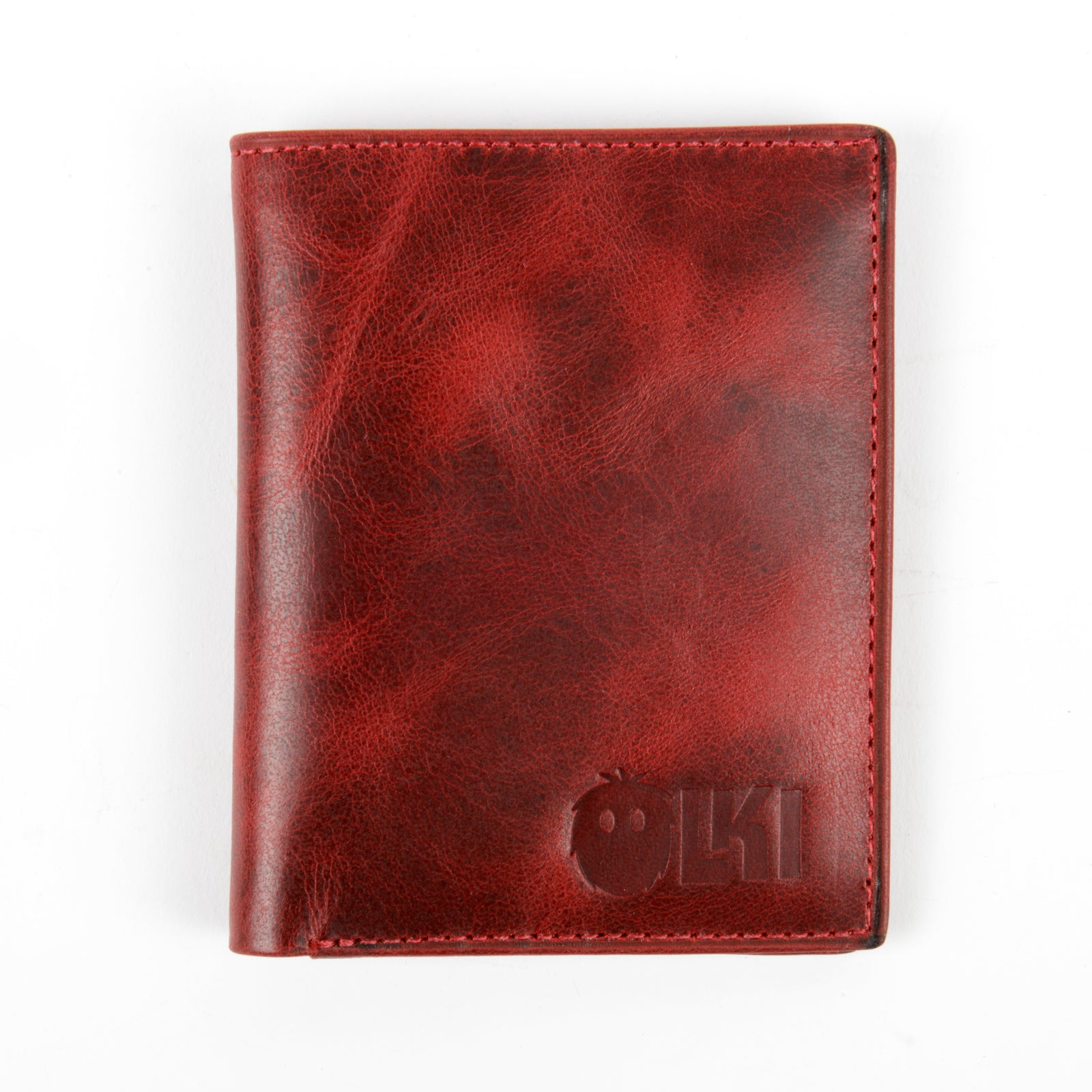 BILLETERA VERTICAL MAULE ROJO