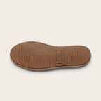 OLKI Zapatilla Tronador Camel Planta Cristal, planta de caucho antideslizante con logo grabado.