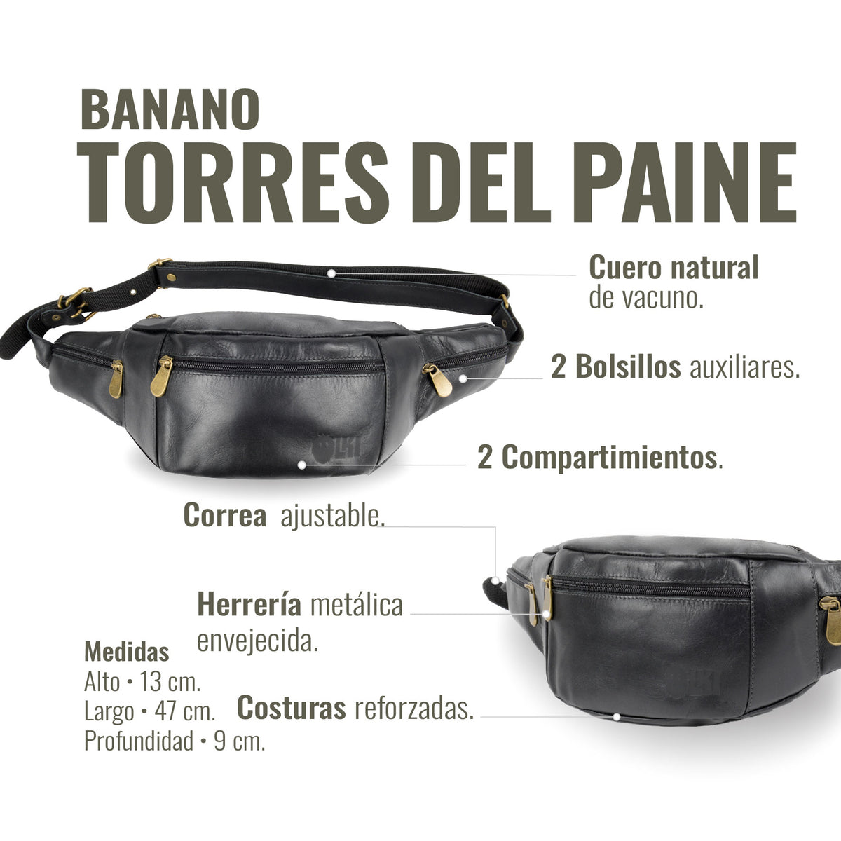 BANANO TORRES DEL PAINE NEGRO