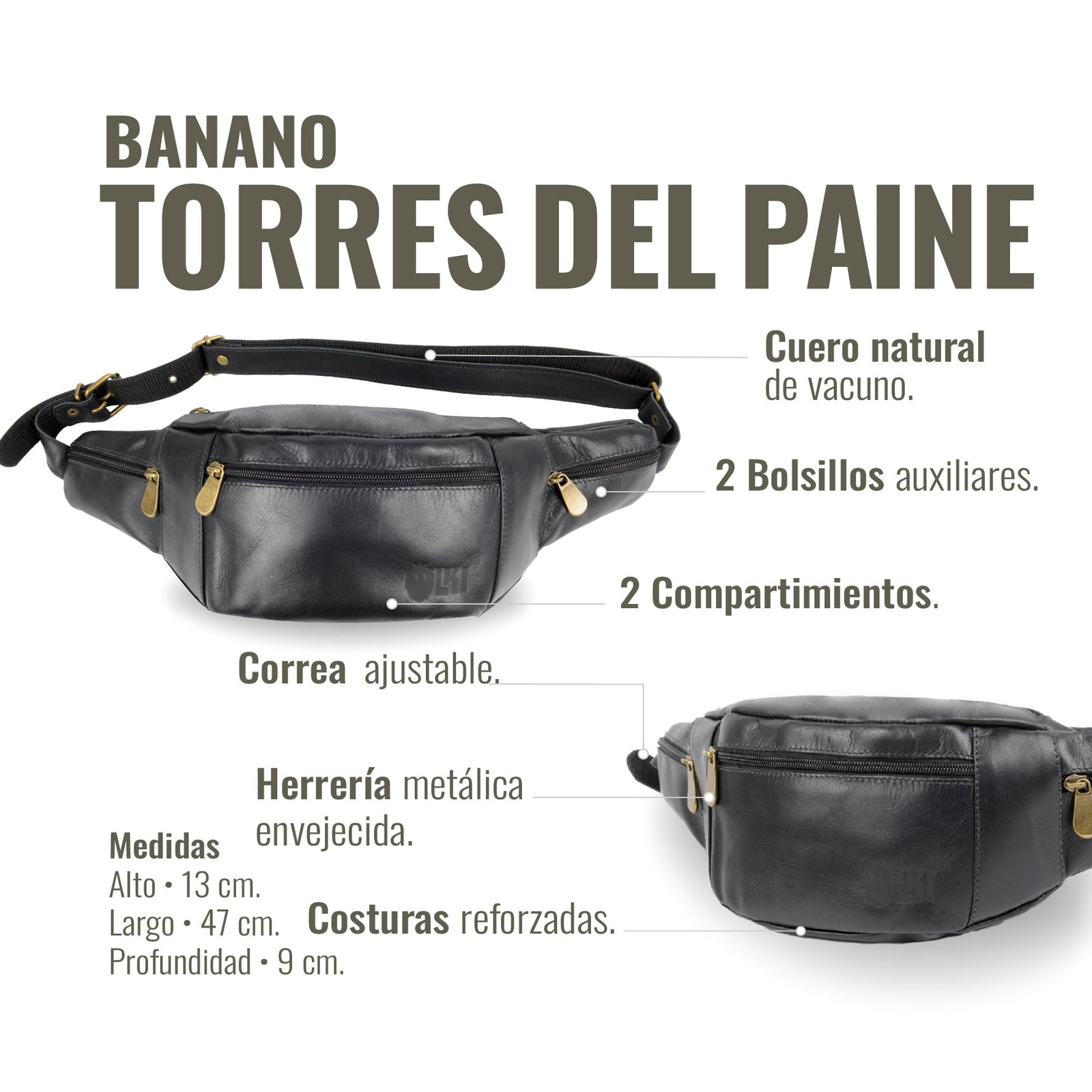 BANANO TORRES DEL PAINE NEGRO